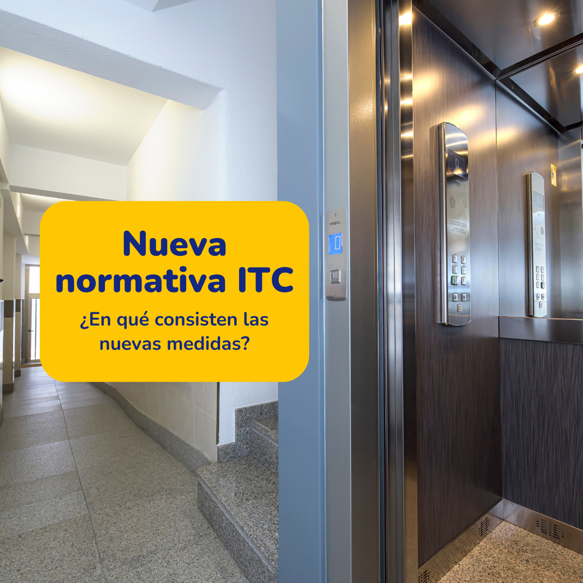 Normativa ascensores ITC