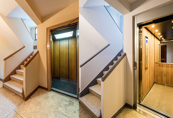Modernización de ascensores en A Coruña